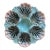 French Hand Painted Majolica Five-Lille 6 Well Oyster Plate. C. 1890's For Sale