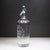 ABOUT Art deco ribbed heavy glass mineral water seltzer siphon bottle with chrome plated dispensing head. Etched "Mineral...