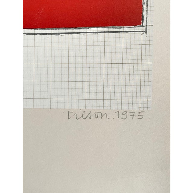 Joe Tilson, Vibrant 1975 Joe Tilson British Pop Art Screenprint, Woodblock, Colorful Print, 1975 For Sale In Miami - Image 6 of 6