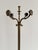 Vintage Brass Coat Rack with Shield Hooks and Twisted Column, 1960s For Sale - Image 4 of 18