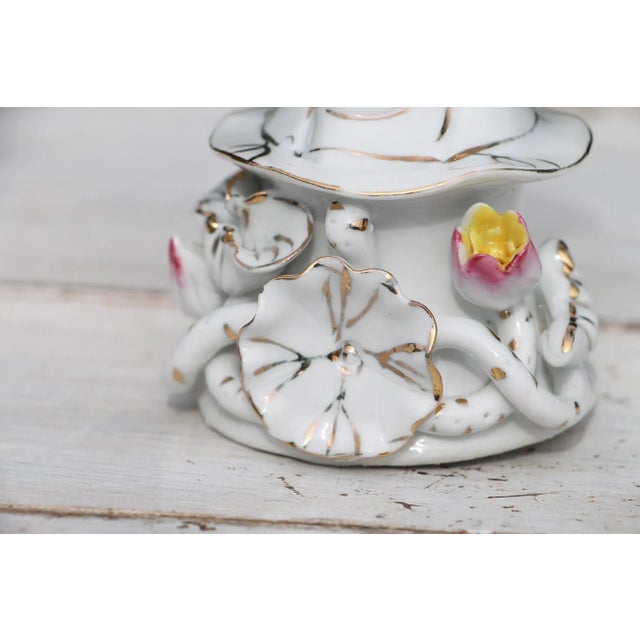 1960s Vintage Chinese Porcelain Figure of Guanyin For Sale - Image 10 of 13