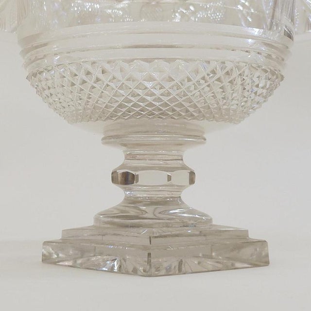 Glass Crystal Footed Cup from Vonêche For Sale - Image 7 of 14