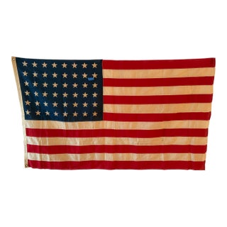 Vintage 1930s 48-Star American Flag For Sale