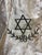19th Century Rare Antique Hand Embroidered Judaica Jewish Memorial Torah Mantel Scroll Cover For Sale - Image 5 of 6