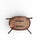 Vintage Mid-Century Modern Oval Dining Table With 3 Leaves – Walnut Veneer, Mahogany Base, Extends to 92.5” For Sale - Image 11 of 12
