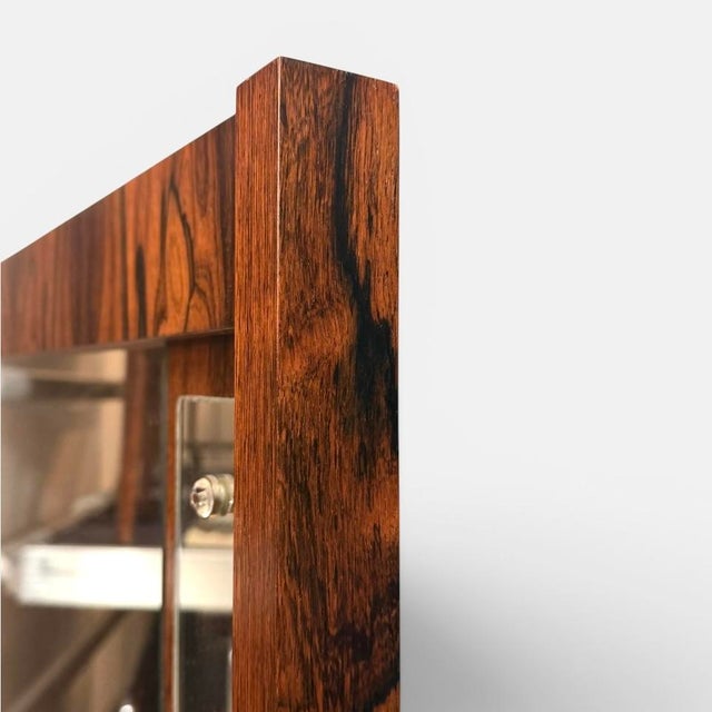 Danish Wall Mirror, 1960s For Sale - Image 4 of 10