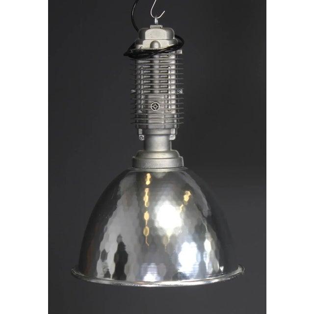 Large Vintage Industrial Ceiling Lamp, 1980 For Sale - Image 6 of 8