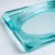 Turquoise 20th Century Glass Centerpiece in the style of Fontana Arte, Italy For Sale - Image 8 of 18