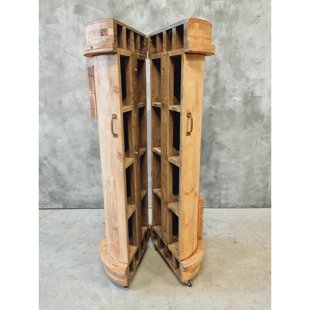 Vintage Industrial Drinks Cabinet in Pine, 1930s For Sale - Image 10 of 18