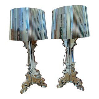 Pair of Kartell Bourgie Lamps, 2010s For Sale