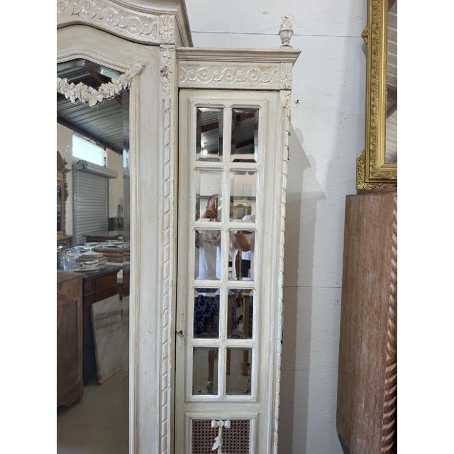 Large 18th Century French Louis XVI 3-Door Bookcases or Armoire For Sale - Image 15 of 17