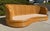 1980s Vintage Curved Pencil Reed Rattan Sofa, With New Sunbrella Upholstery For Sale - Image 10 of 14