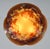 Metal Large French Art Deco Pendant Light by Galle - 1925 Cameo Gallé Chandelier France For Sale - Image 7 of 10