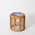 Mid-Century Modern Rattan and Wicker Round Pouf by Tito Agnoli, Italy, 1960s For Sale - Image 6 of 13