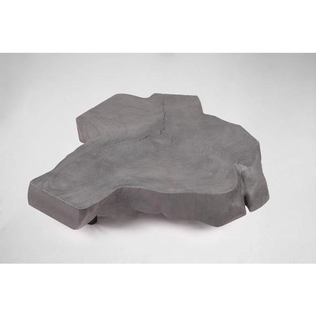 2020s Natural Black One Slab Coffee Table 106 For Sale - Image 5 of 6