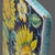 Yellow Vintage Hand Painted Terra-Cotta Sun Flower Tuscan Wall Hanging Tile Trivet For Sale - Image 8 of 10