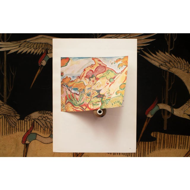 1940s 1943 After Othon Friesz "Paysage a La Ciotat", First Edition Parisian Offset Lithograph For Sale - Image 5 of 8