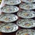 Vintage French Dessert Plates from Longchamp, 1950, Set of 9 For Sale - Image 3 of 8