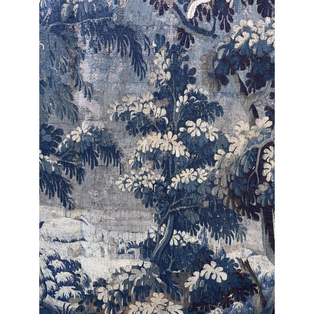 18th Century French Verdure Tapestry For Sale - Image 11 of 14