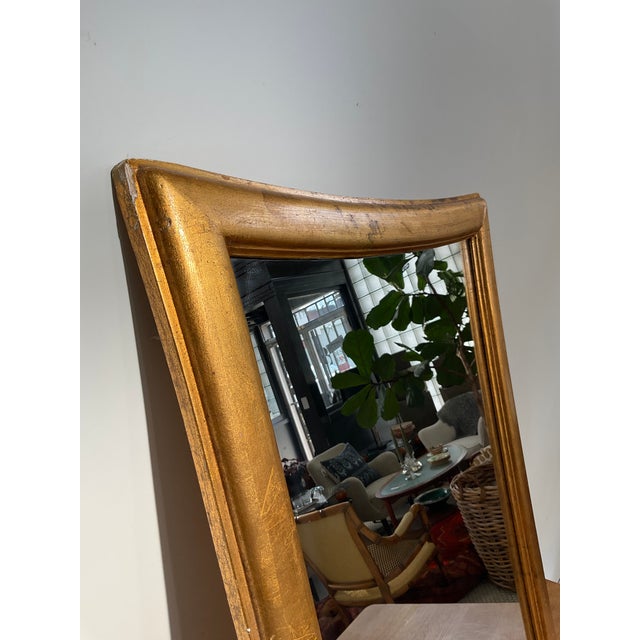 Danish Gilded Wall Mirror C. 1960's For Sale - Image 16 of 18