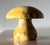 Vintage Italian Yellow Marble Mushroom, 1960s For Sale In Los Angeles - Image 6 of 6