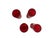 Ruby Red Mid 20th Century M Era Hand-Blown Barware Ruby Red Glass Highball.Set of 4 For Sale - Image 8 of 12