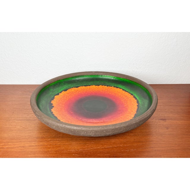 Large Mid-Century Modern Studio Pottery Bowl, 1960s For Sale - Image 14 of 18