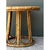 Showcasing mid-20th-century organic design, this vintage round accent table combines artisanal weaving with structural...