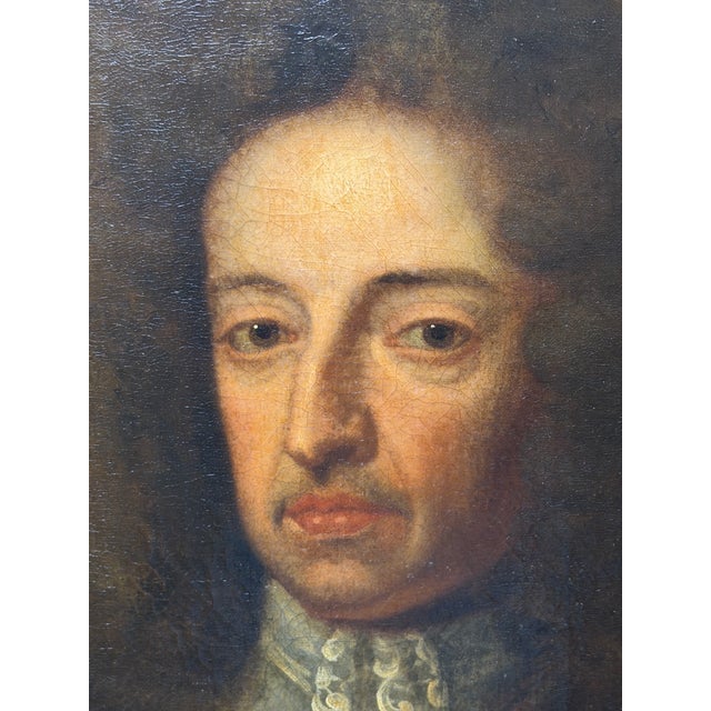 British School, Early 18th Century — After Sir Godfrey Kneller Portrait of King William III Wearing Royal State Robes A...