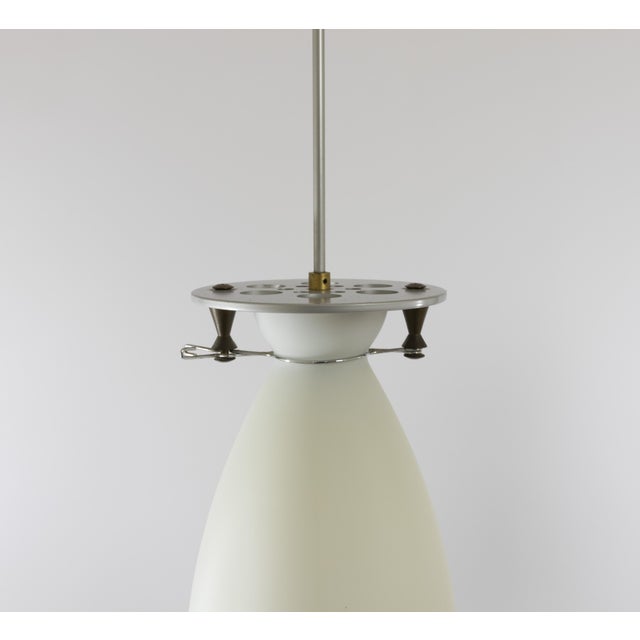 Gray Franceschina Pendants by Umberto Riva for Fontana Arte, 1980s, Set of 2 For Sale - Image 8 of 13