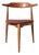 Vintage Armchair by Hans J. Wegner for Fritz Hansen, 1970 For Sale