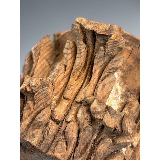 Antique Carved Wooden Corinthian Capitals, 1880, Set of 2 For Sale - Image 13 of 16