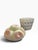 1990s Vintage Pastel Fruit Basket Ceramic Lidded Jar With Sculpted Fruit For Sale - Image 5 of 7
