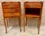 French Cherry You and Me Nightstands with Drawers and Open Shelf, 1960s, Set of 2 For Sale - Image 16 of 18