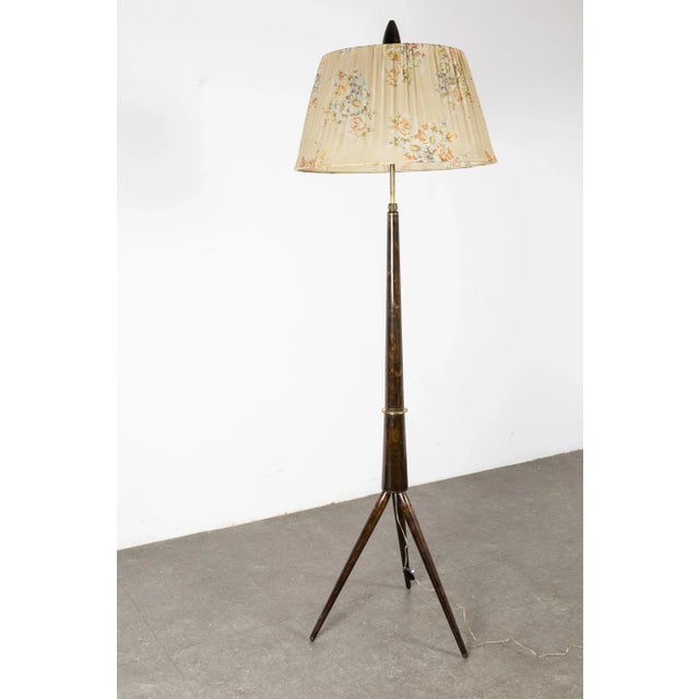 Vintage Brass Floor Lamp, 1970s For Sale - Image 9 of 9