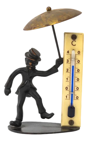 Thermometer by Walter Bosse for Herta Baller, 1950s