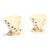 Vintage Art Studio Pottery Art Deco Cup Saucer Set/2 For Sale