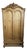 Large French Country Bonnetière in Carved Pine, 1920s For Sale