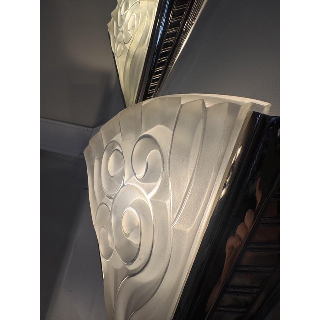 Art Deco Wall Lights by Degué and Ateliers Petitot, Set of 2 For Sale - Image 17 of 18