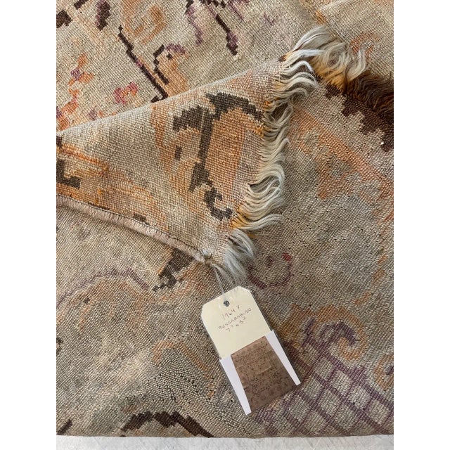 Early 20th Century Antique Abstract Bessarabian Kilim Rug For Sale - Image 4 of 9