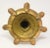 Traditional Religious cast brass Diya Temple oil lamp used for prayer. Shallow dish with seven bati spouts. A...