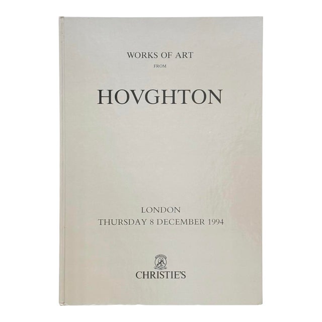 Works of Art From Houghton - Christie's Catalogue 1994 For Sale