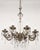 Victorian Restored 1930s Victorian Crystal & Bronze Chandelier For Sale - Image 3 of 15