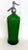 This gorgeous Seltzer Bottle is made out of paneled glass with a metal topper. This piece has brilliant Art Deco style to...