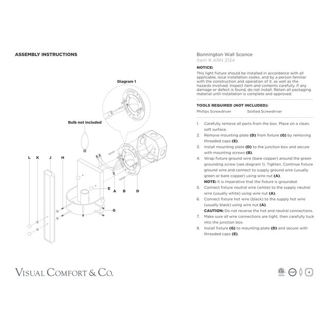 Modern AERIN for Visual Comfort Signature Bonnington Wall Sconce in Polished Nickel with Alabaster For Sale - Image 3 of 4