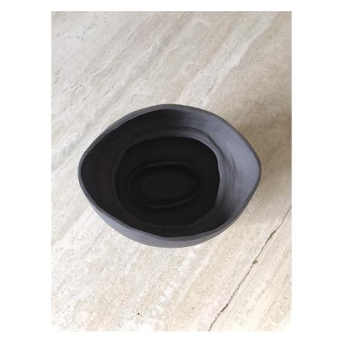 Modder Serendipity Black Ceramic Sculpture by Françoise Jeffrey For Sale - Image 6 of 9