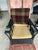 Antique Bar Harbor Style Black Wicker Armchair-Early 1900's-Original Spring Seat For Sale - Image 10 of 13