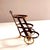 Vintage Serving Trolley by Aldo Tura, 1980 For Sale - Image 11 of 11