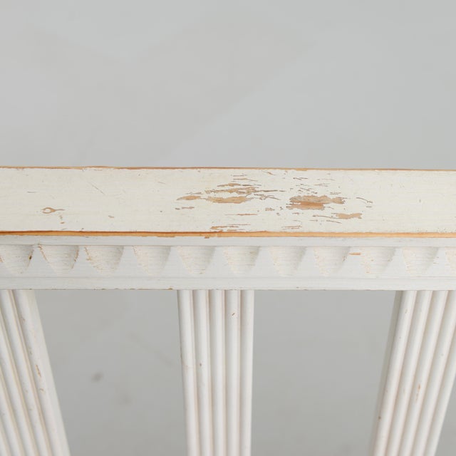 Vintage Wooden Bench, Sweden, 1890 For Sale - Image 6 of 11