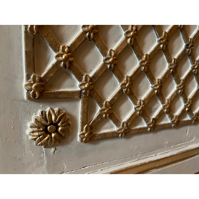 Gold French Louis Sieze Style Narrow Mirror, 19th Century For Sale - Image 8 of 9